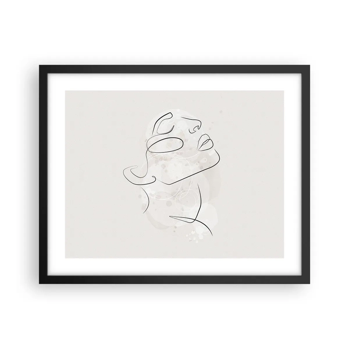 Plagát v čiernom ráme - Náčrt sna - 50x40 cm