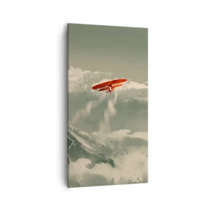Obraz na plátne - Nebojácny priekopník - 55x100 cm