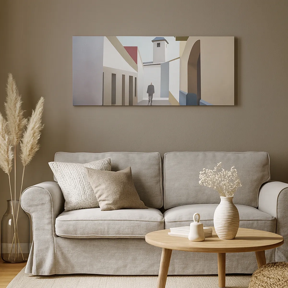 Obraz na plátne - Slnečná prechádzka - 30x30 cm