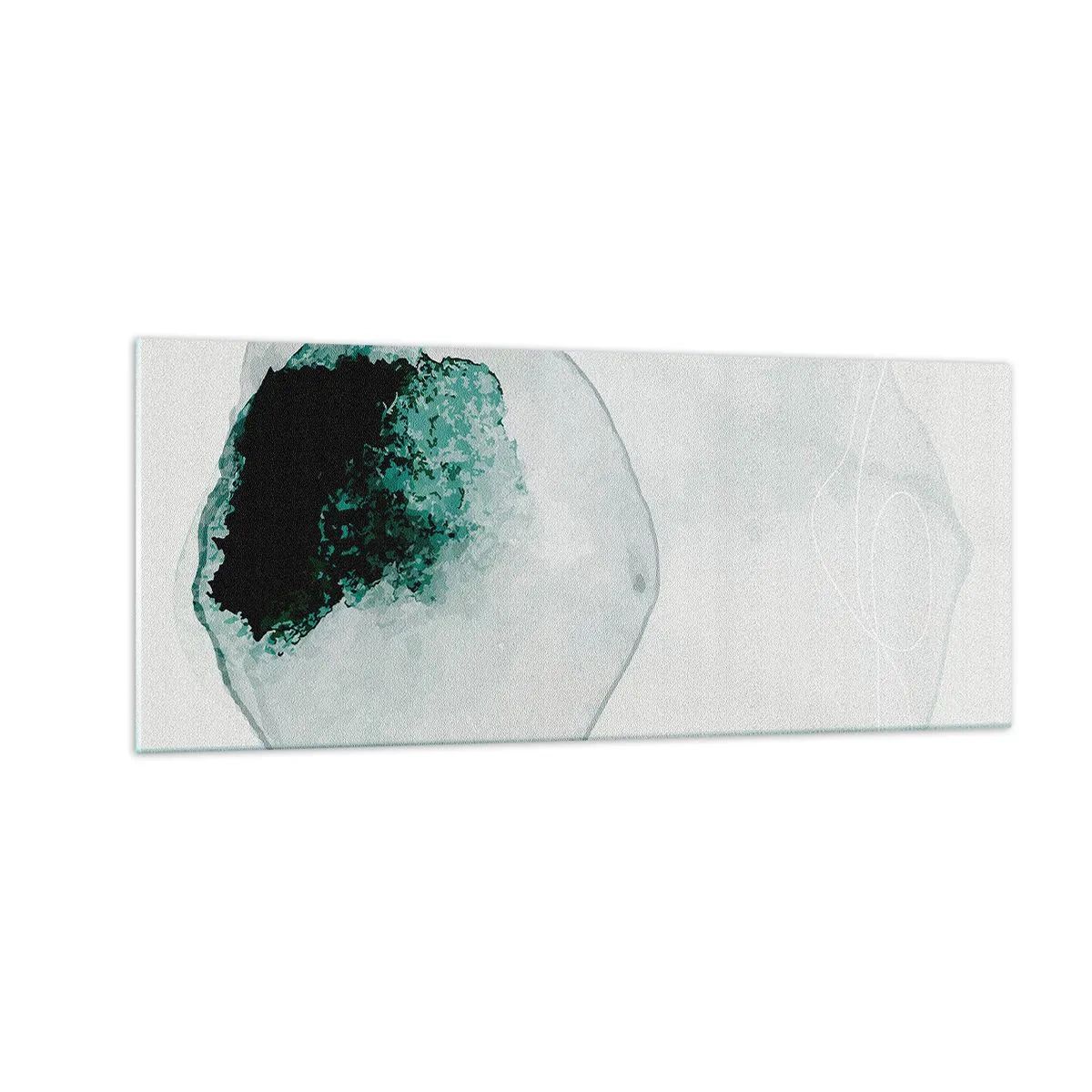 Obraz na skle - V kvapke vody - 100x40 cm