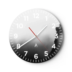 Nástenné hodiny - Na okraji sveta - 30x30 cm