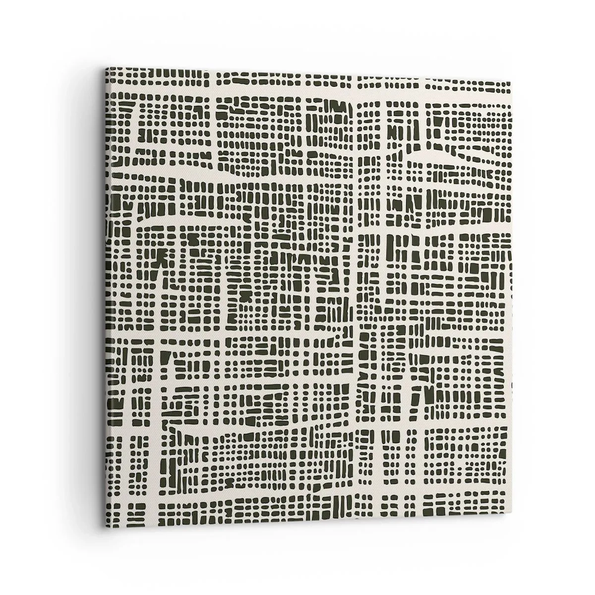 Obraz na plátne - Tkaná kompozícia - 60x60 cm