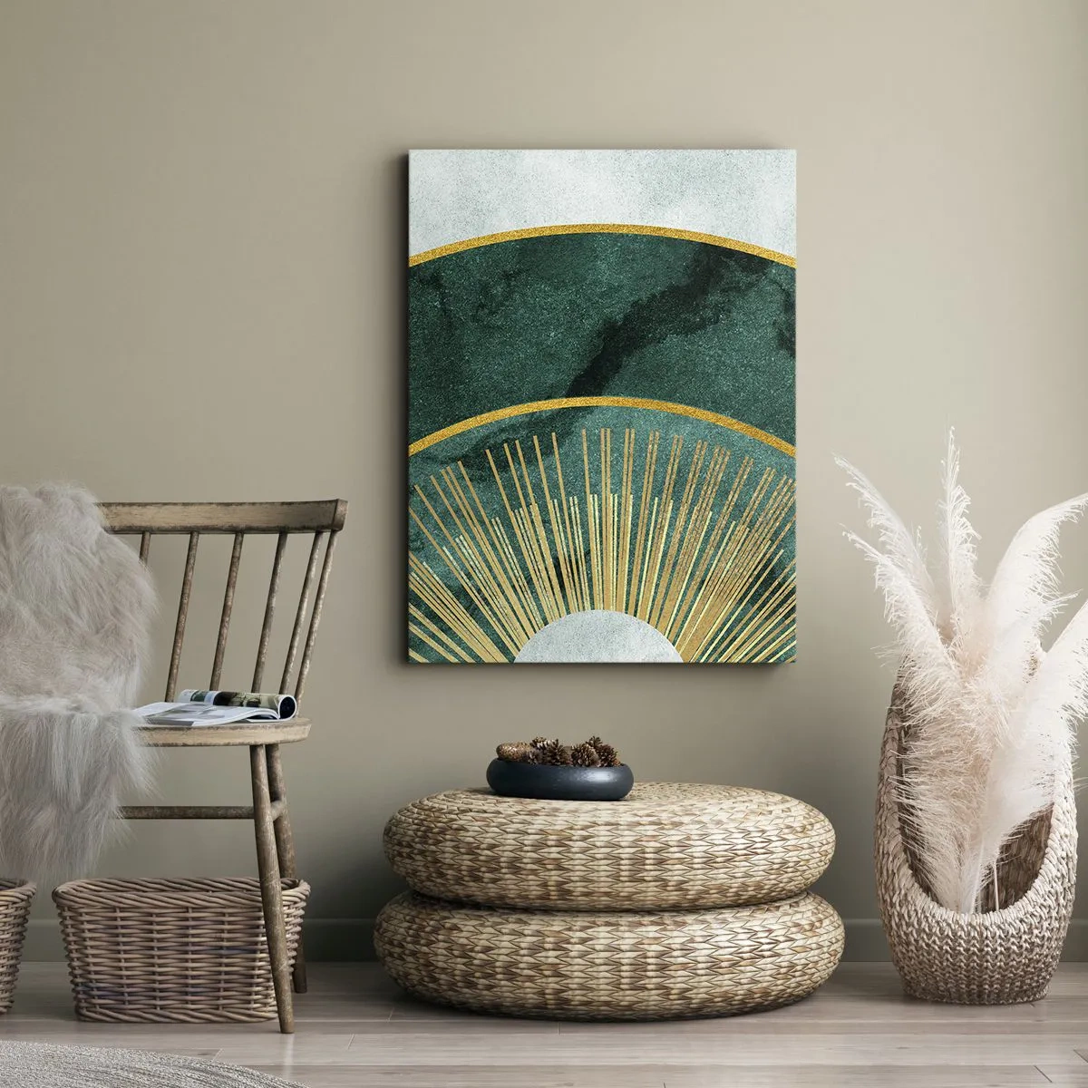 Obraz na plátne - Iná slnečná sústava - 55x100 cm