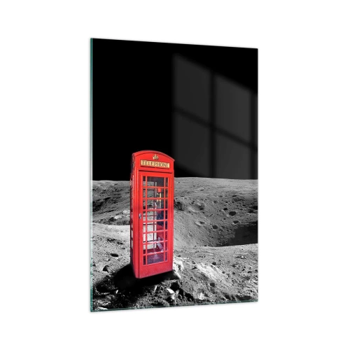 Obraz na skle - Kozmický žart - 70x100 cm