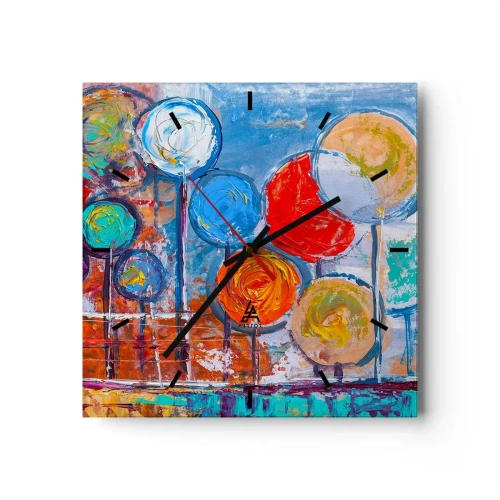 Nástenné hodiny - Rozmanitosti - 30x30 cm