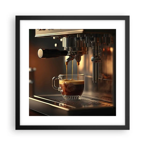 Plagát v čiernom ráme - Zmyselná zmes - 40x40 cm