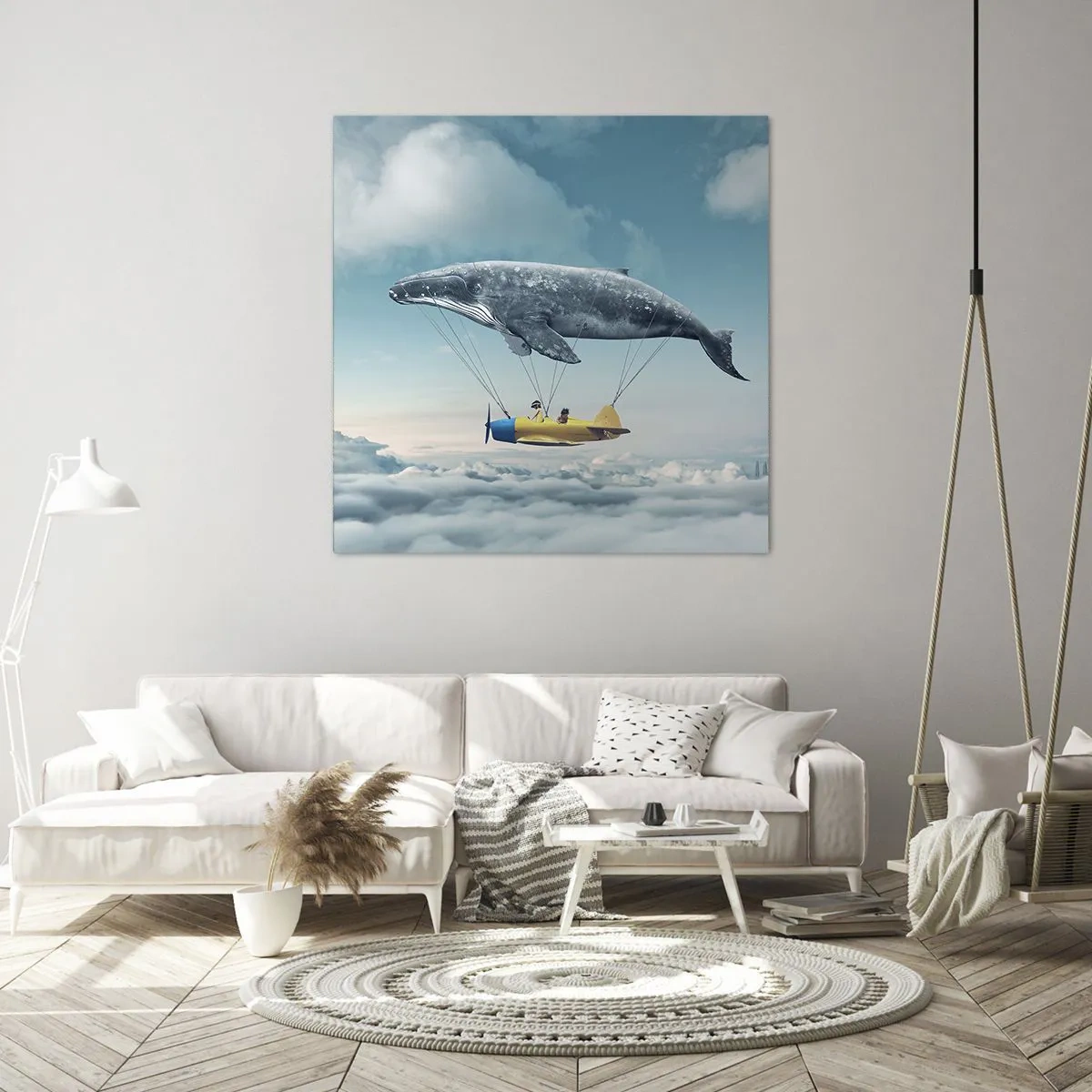 Obraz na plátne - Prečo by nie? - 70x70 cm