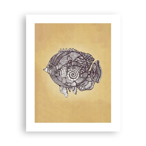 Plagát - Z oceánu ornamentov - 40x50 cm