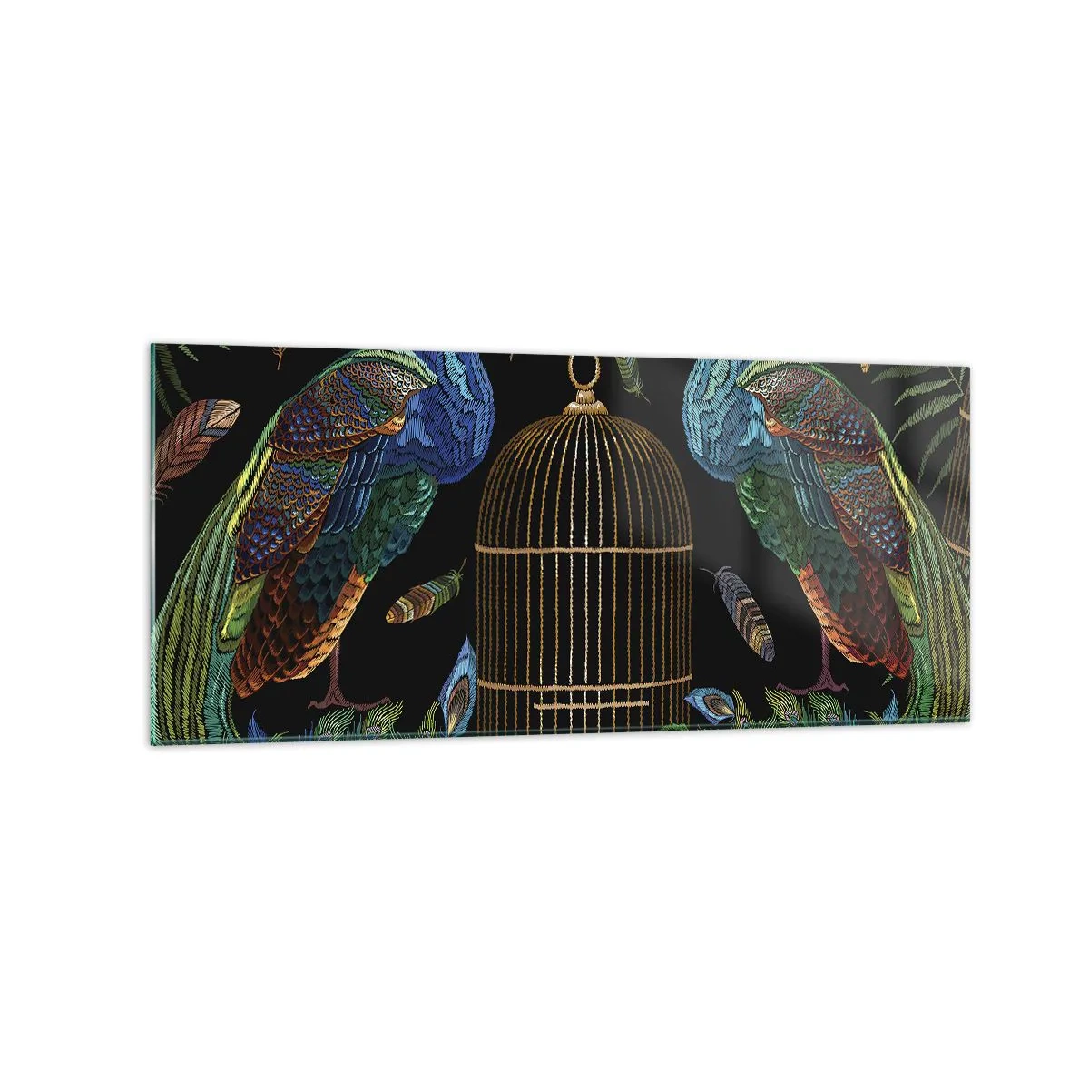 Obraz na skle - V kráľovskom rúchu - 120x50 cm