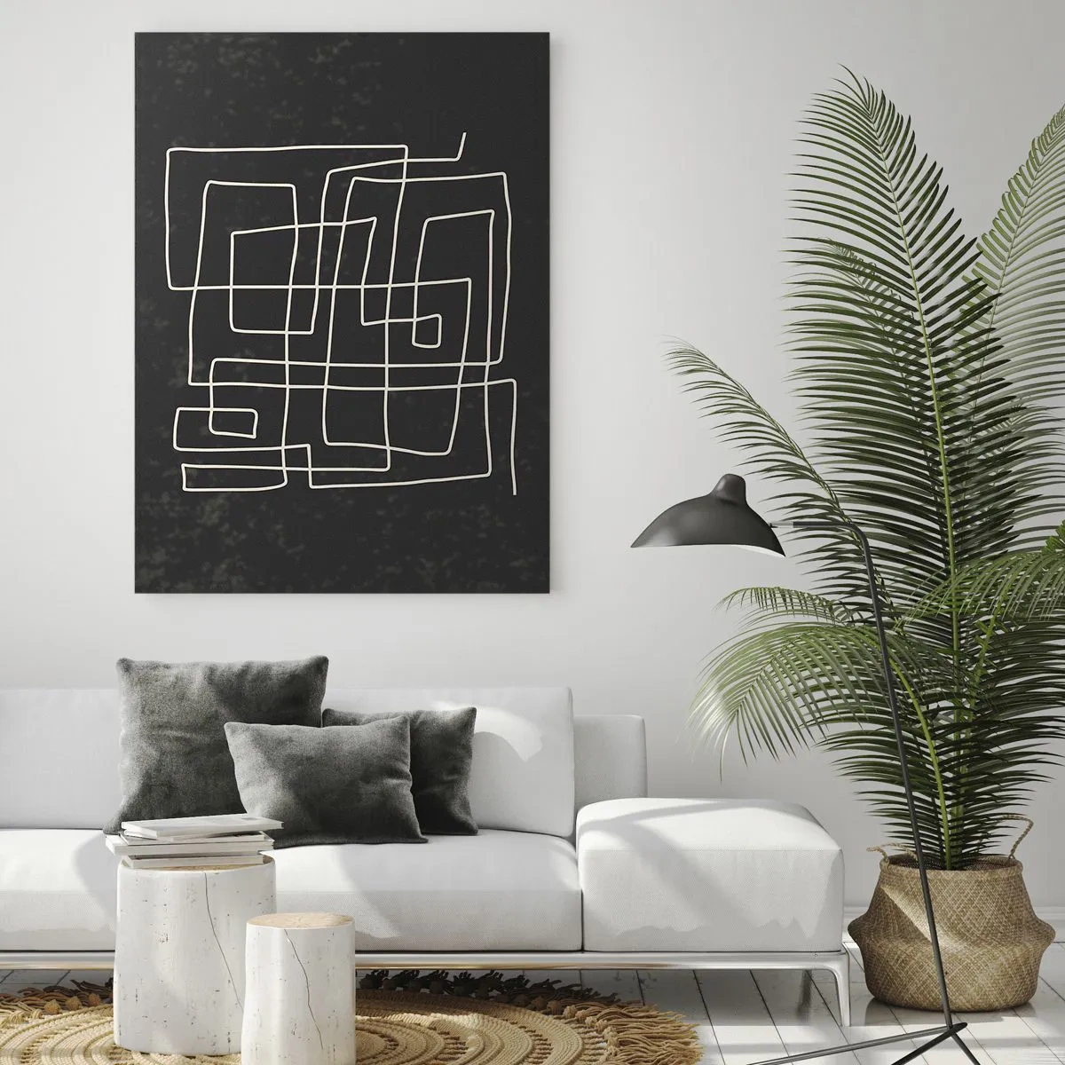 Obraz na skle - Nie je to tak jednoduché - 50x70 cm