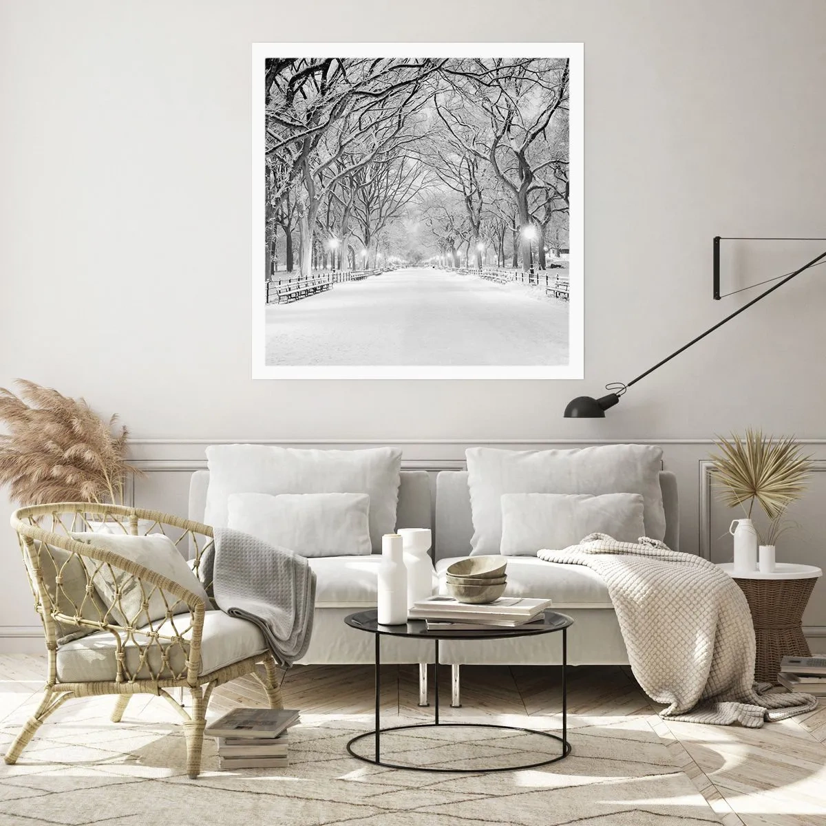 Plagát - Štyri ročné obdobia – zima - 60x60 cm