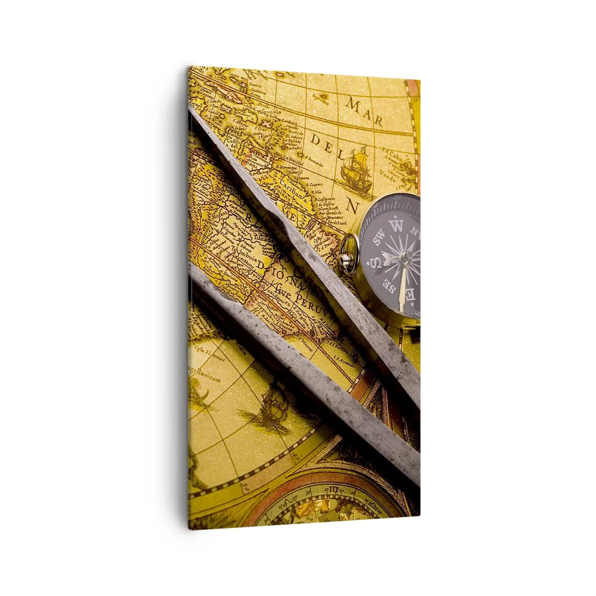 Obraz na plátne - Kde sú tie poklady? - 45x80 cm