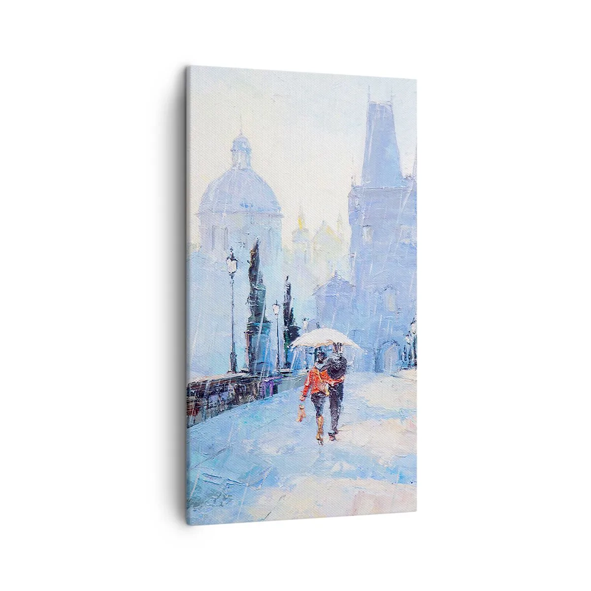 Obraz na plátne - Nás musel očariť dážď - 45x80 cm