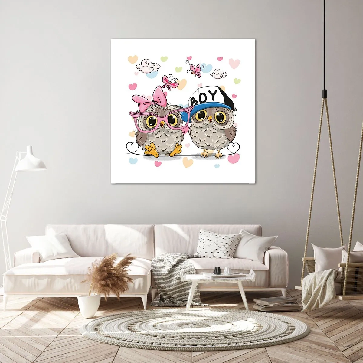 Obraz na plátne - Milujme sa! - 40x40 cm