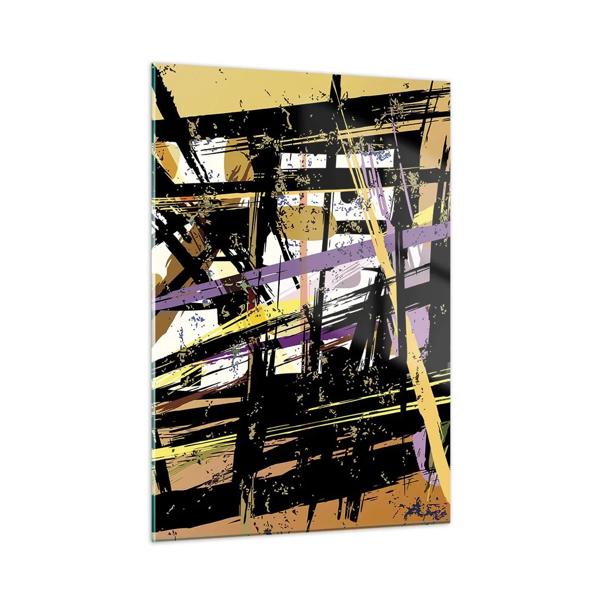 Obraz na skle - Ostrý rez - 50x70 cm