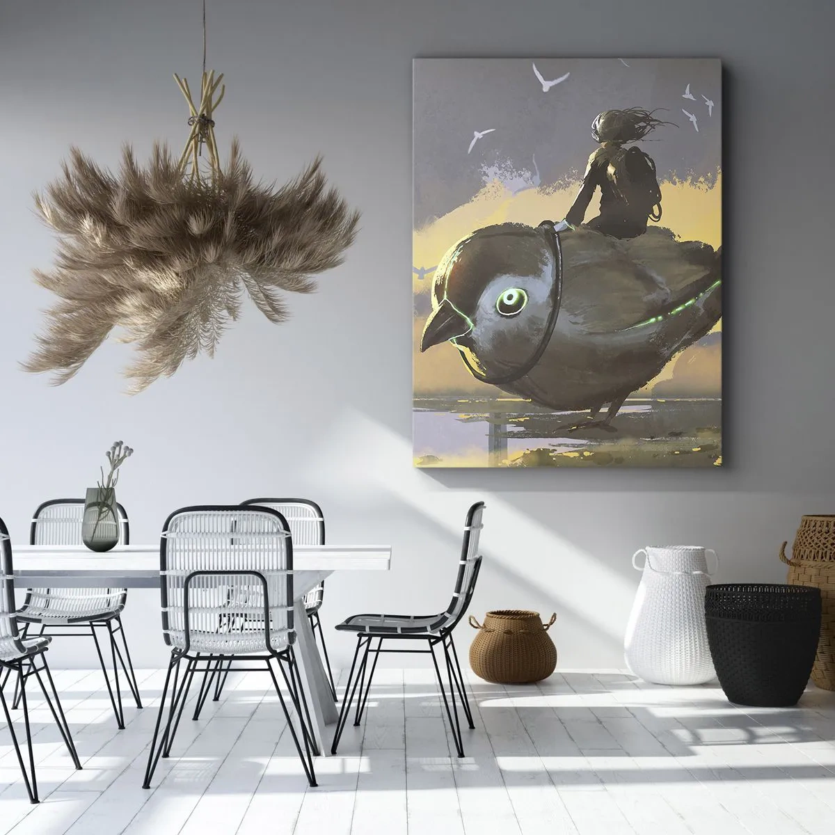 Obraz na plátne - Zastávka na fantastickej ceste - 50x70 cm