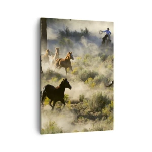 Obraz na plátne - Rivalita - sloboda alebo mužská sila? - 50x70 cm