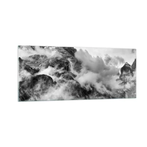 Obraz na skle - Krásne a kruté - 100x40 cm