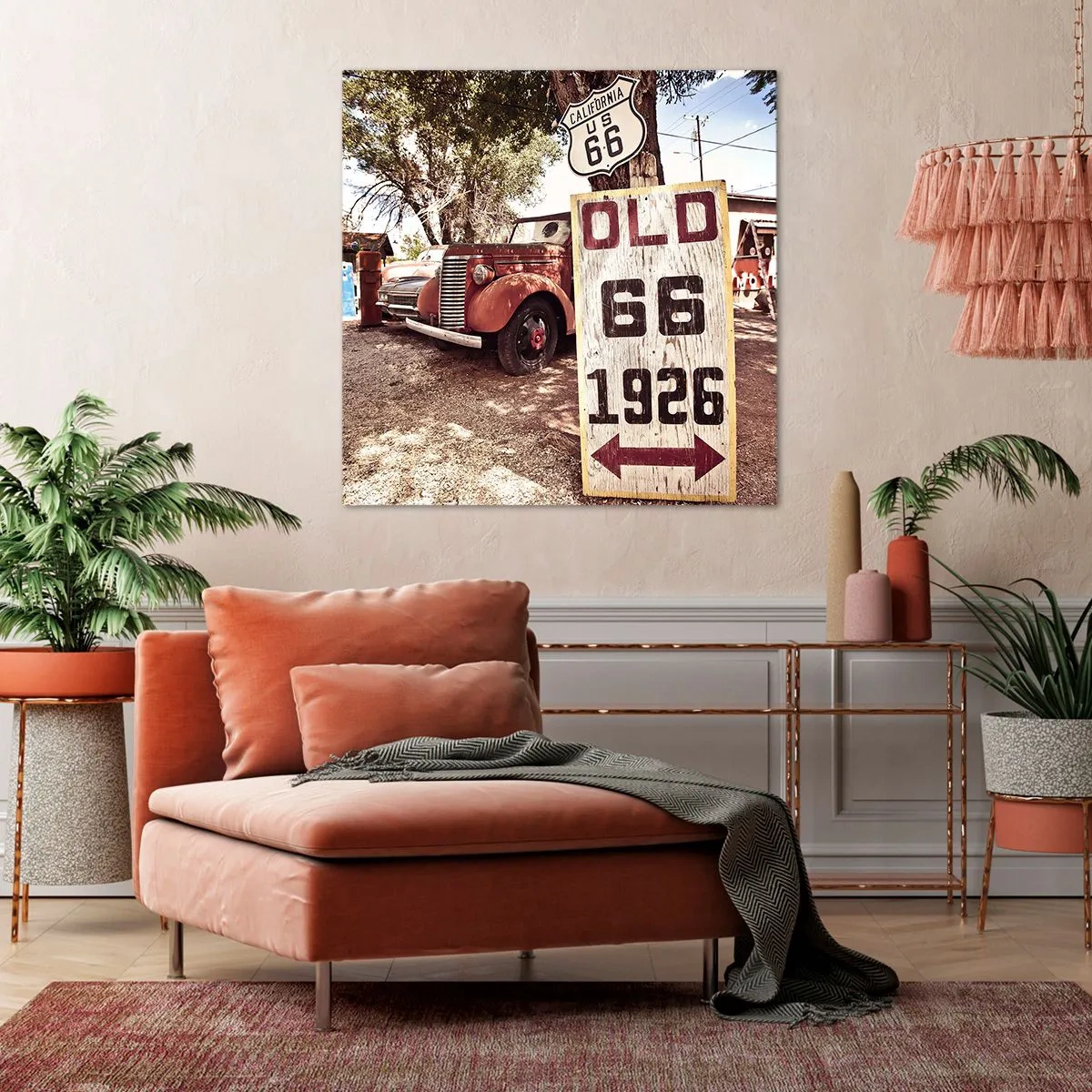 Obraz na plátne - Legenda americkej provincie - 50x50 cm