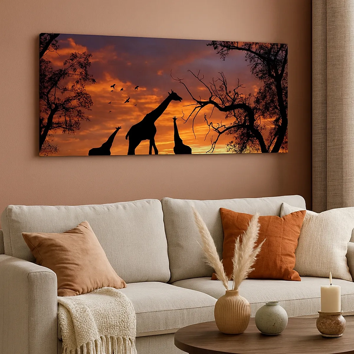 Obraz na plátne - Malá večera v kruhu najbližších - 30x30 cm