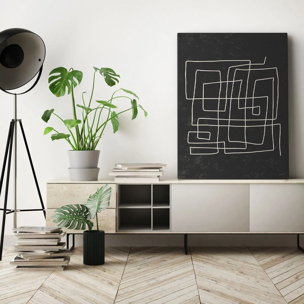 Obraz na plátne - Nie je to tak jednoduché - 65x120 cm