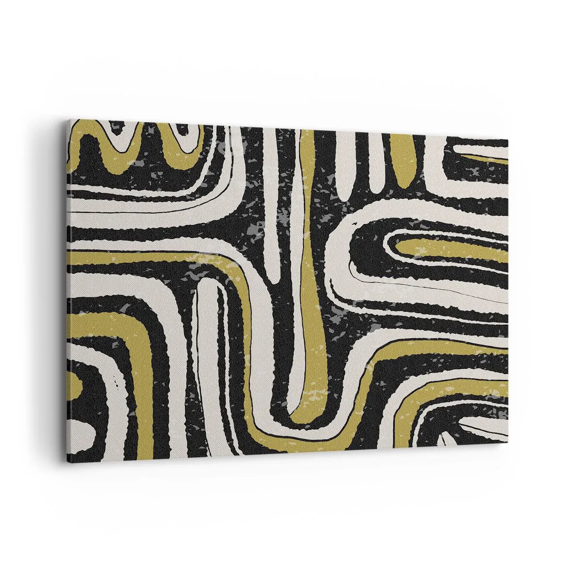 Obraz na plátne - Kompozícia: trakty a uličky - 100x70 cm