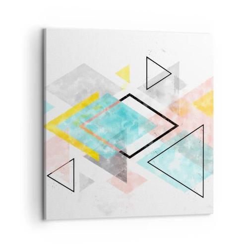 Obraz na plátne - Geometrická hračka - 50x50 cm