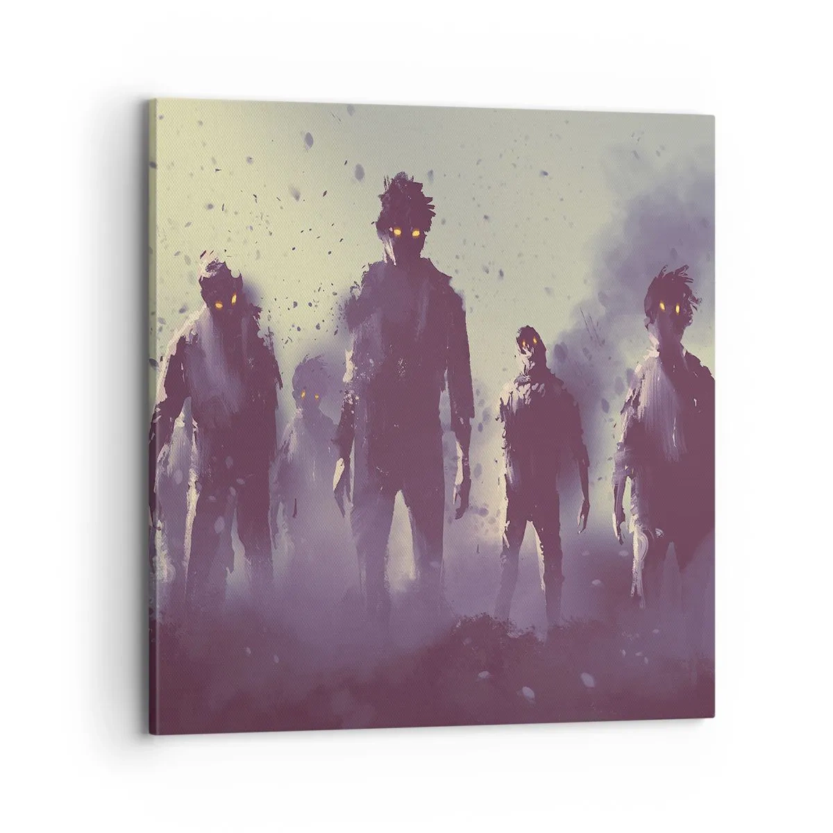 Obraz na plátne - Dávaj pozor! Prichádzajú - 70x70 cm