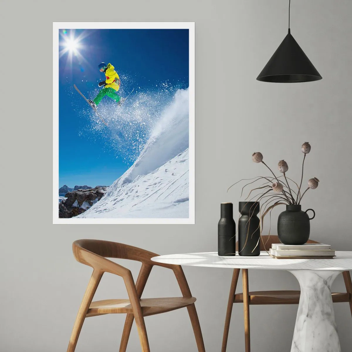 Plagát - Tancujúci s horami - 40x50 cm