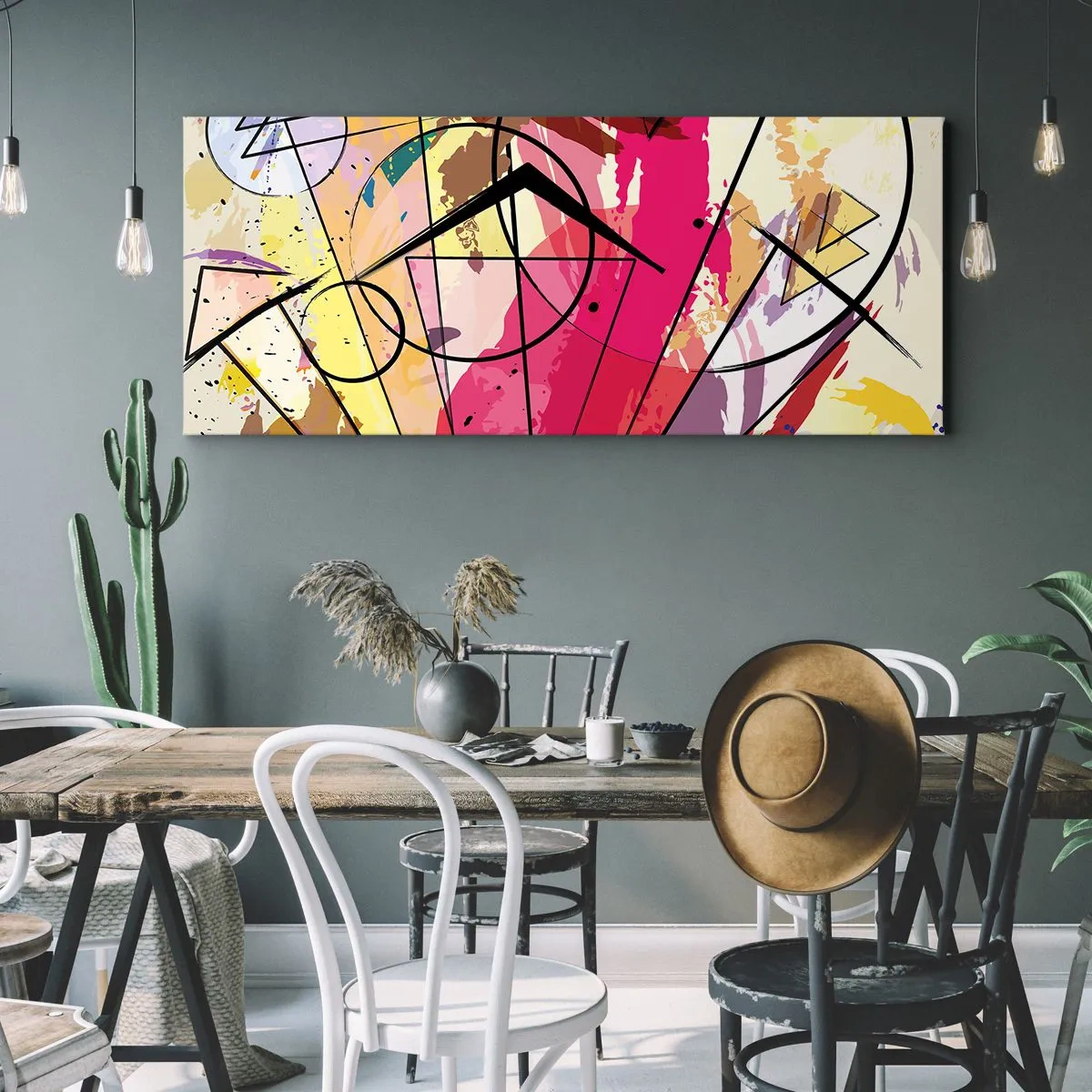 Obraz na plátne - Výbuch - 140x50 cm