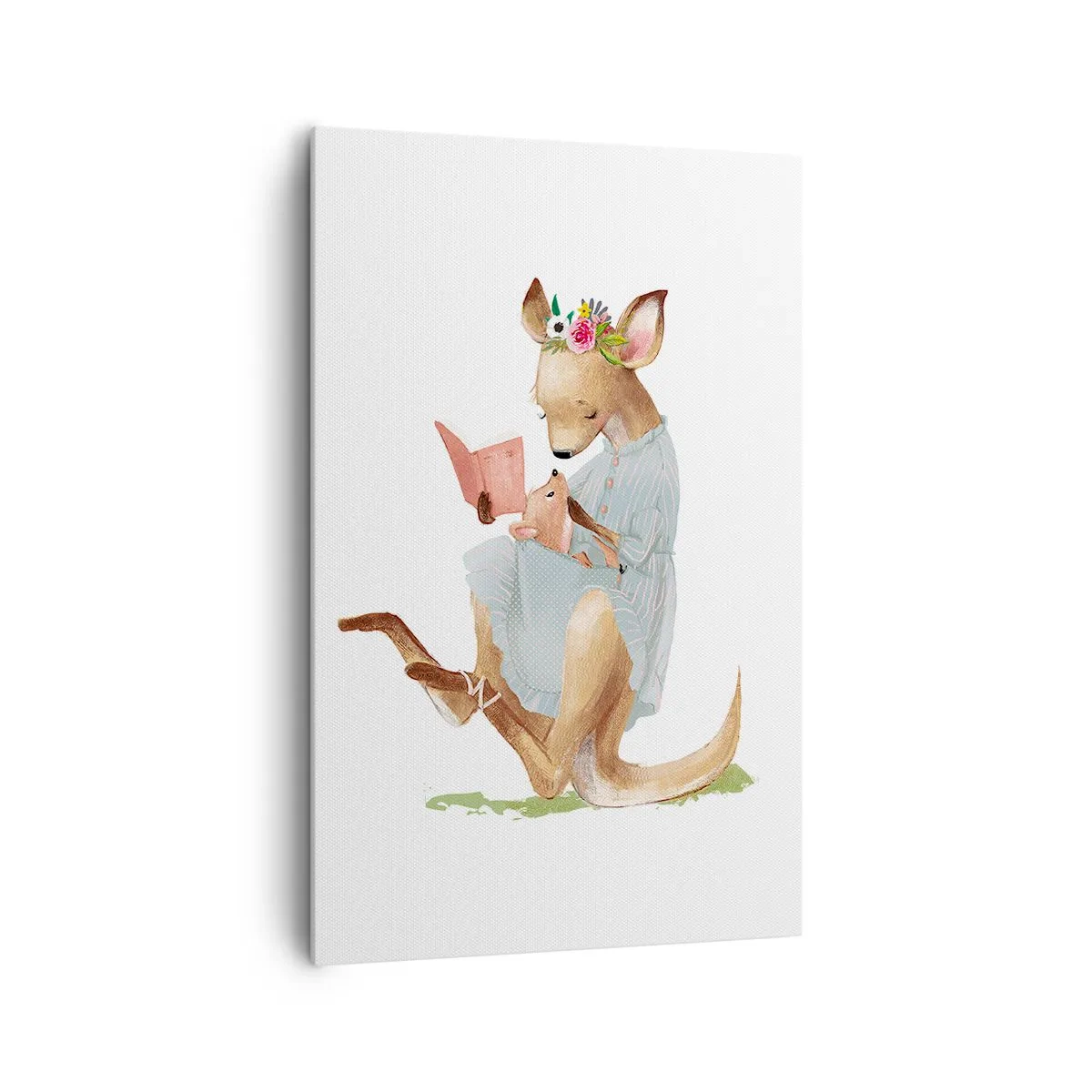 Obraz na plátne - Prečítaj mi, mama - 80x120 cm