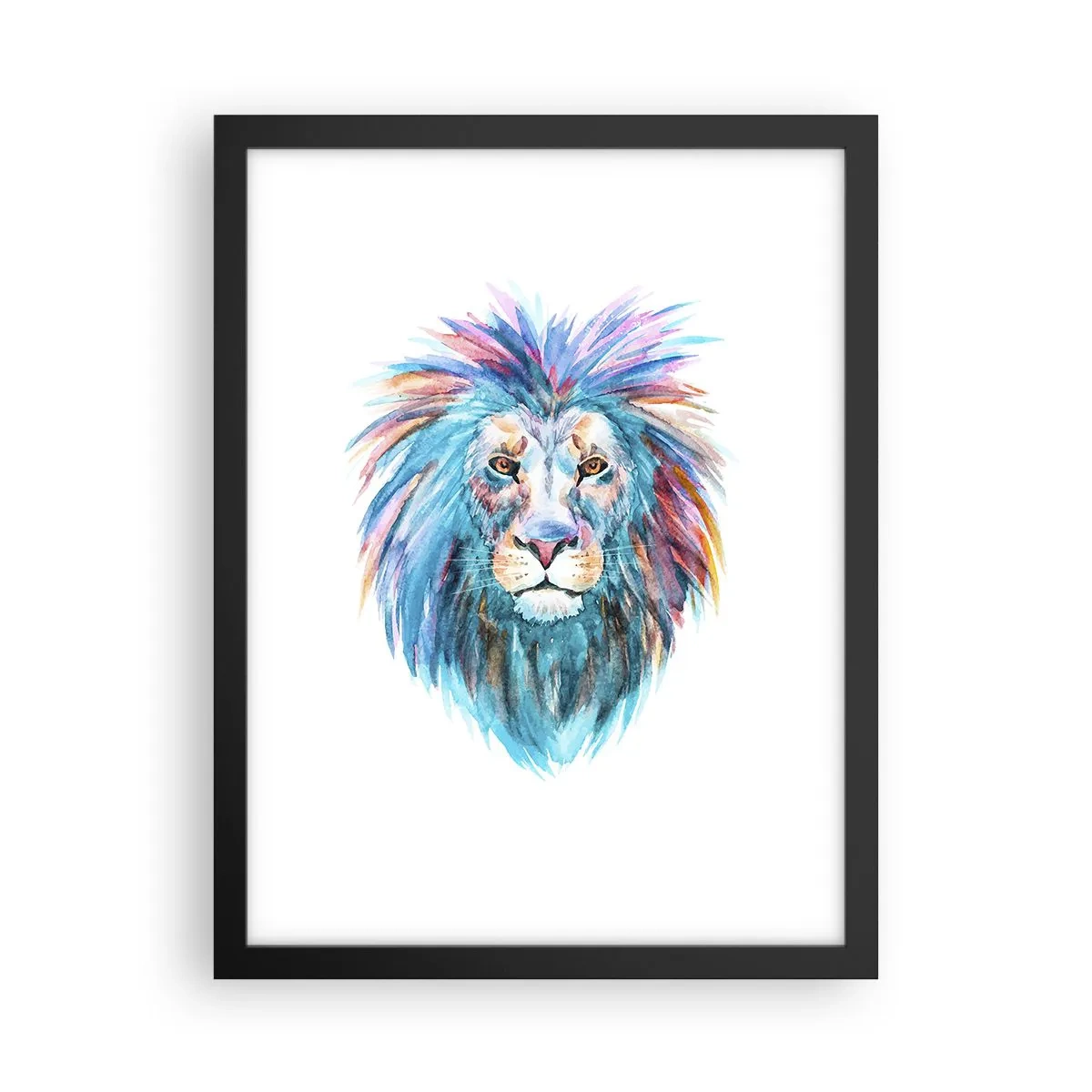 Plagát v čiernom ráme - Elektrizujúca aura - 30x40 cm