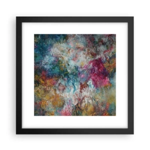 Plagát v čiernom ráme - V plnom rozkvete - 30x30 cm