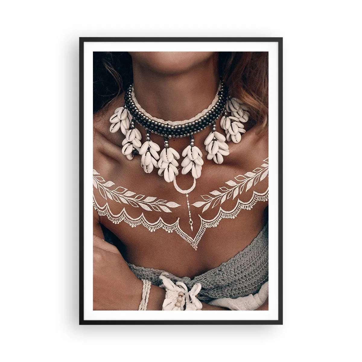 Plagát v čiernom ráme - Talizmany, rituály ženskosti - 70x100 cm