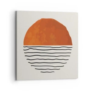 Obraz na plátne - V japonskej atmosfére - 70x70 cm