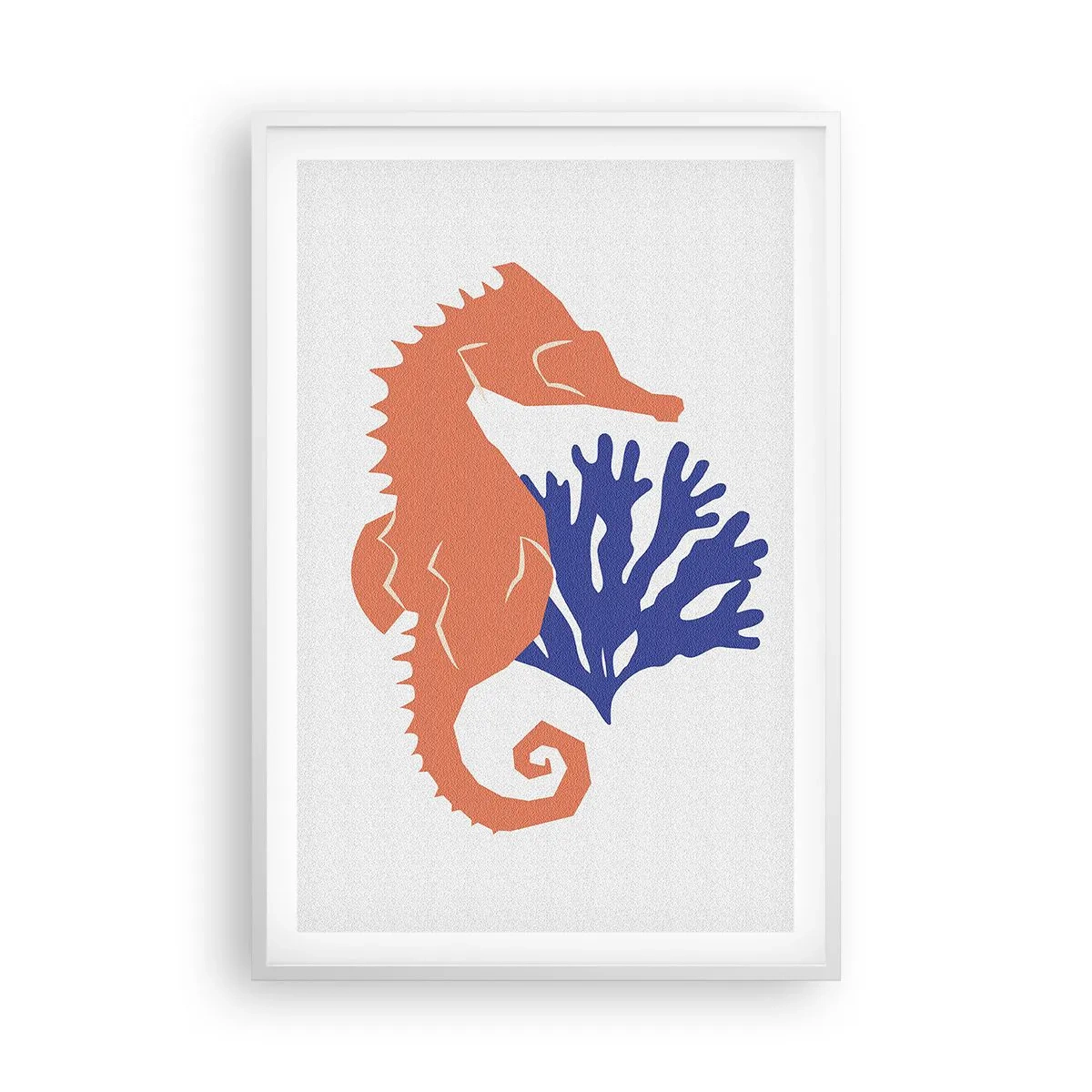 Plagát v bielom ráme - Na podvodnej lúke - 61x91 cm