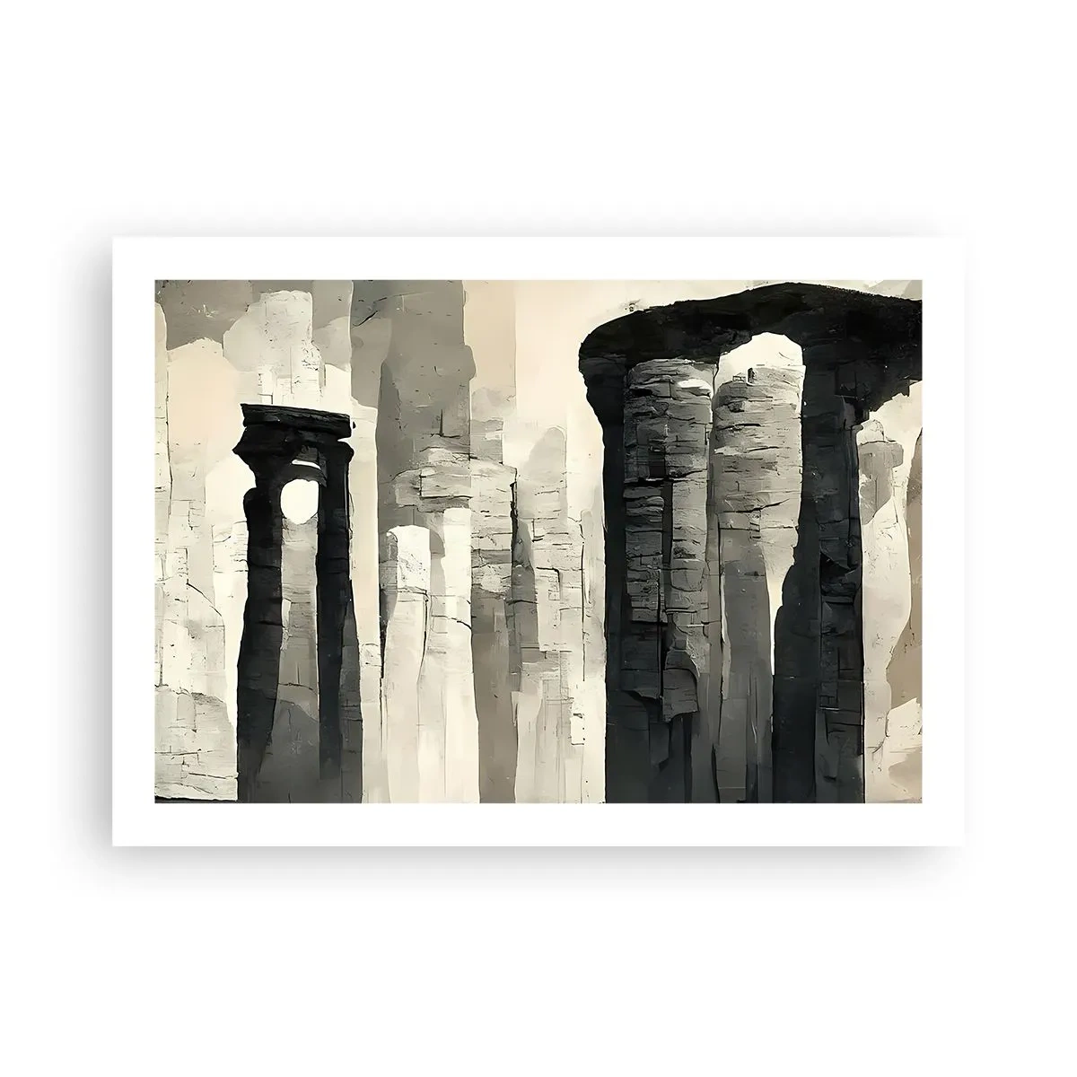 Plagát - Majestátnosť starožitnosti - 70x50 cm