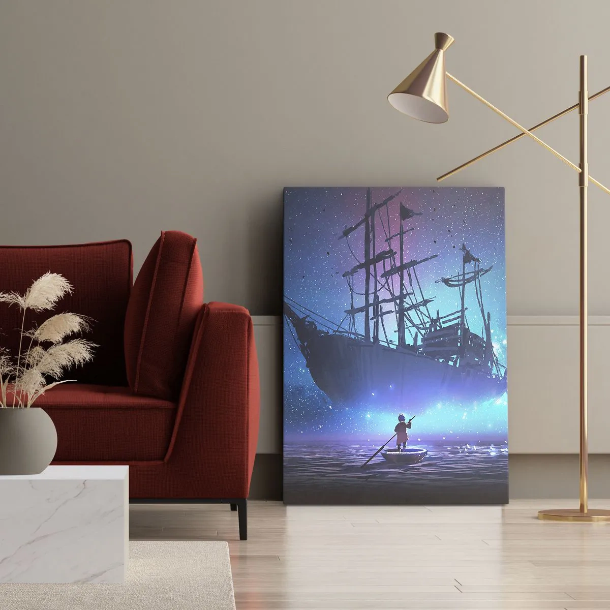 Obraz na plátne - Stretnutie s mýtom mora - 50x70 cm