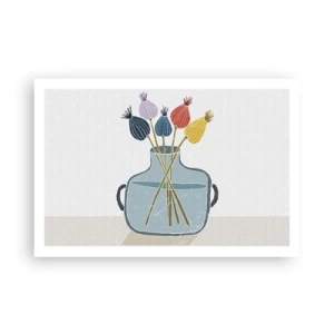 Plagát - Makové kvety - 91x61 cm