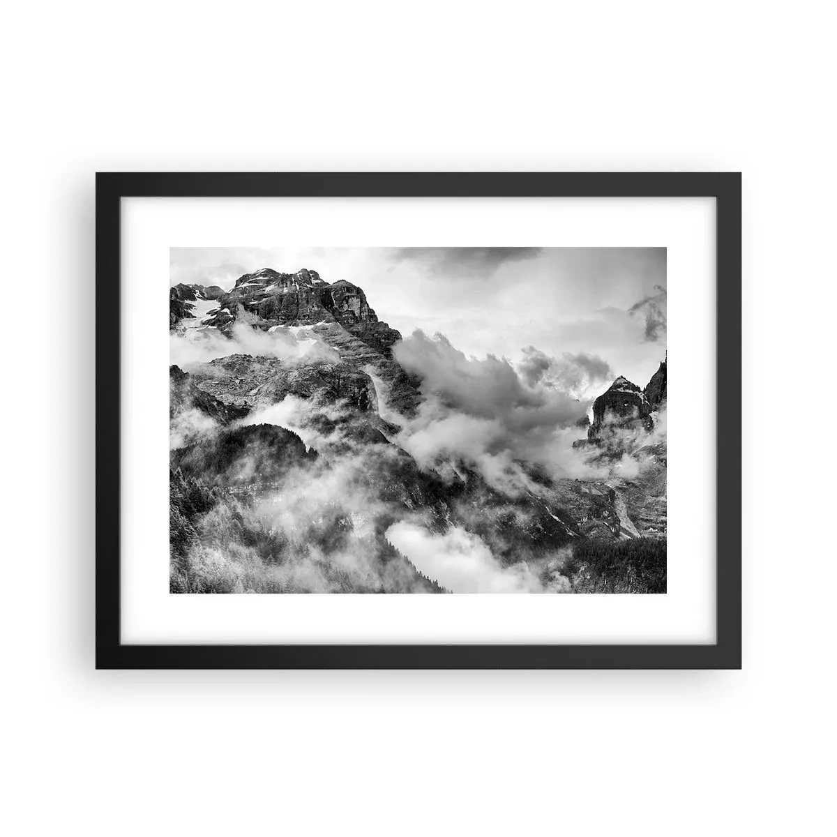 Plagát v čiernom ráme - Krásne a kruté - 40x30 cm