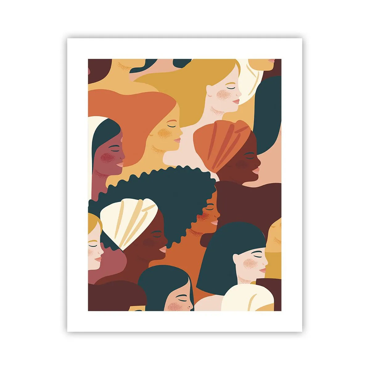 Plagát - Iba ženskosť - 40x50 cm