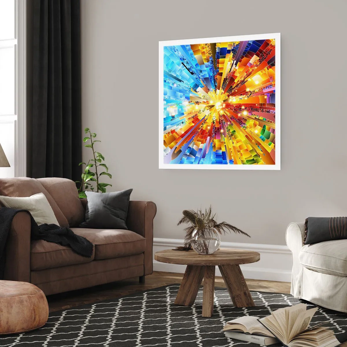 Plagát - In medias res - 40x40 cm