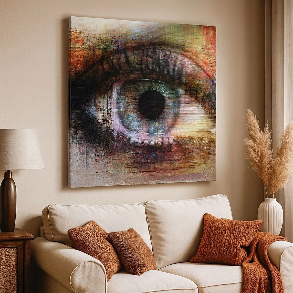 Obraz na plátne - Možno sa pozrieť do duše - 30x30 cm