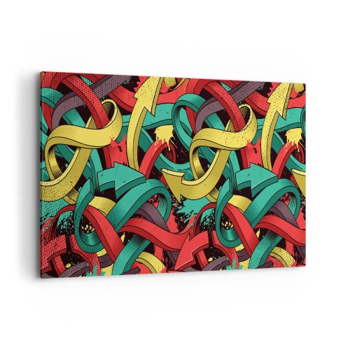 Obraz na plátne - Kadiaľ do cieľa? - 120x80 cm