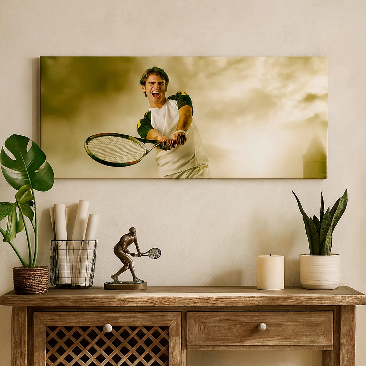 Obraz na plátne - Energia a radosť - 30x30 cm