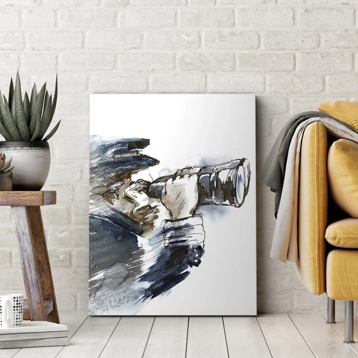 Obraz na plátne - Desať na Beaufortovej stupnici! - 45x80 cm