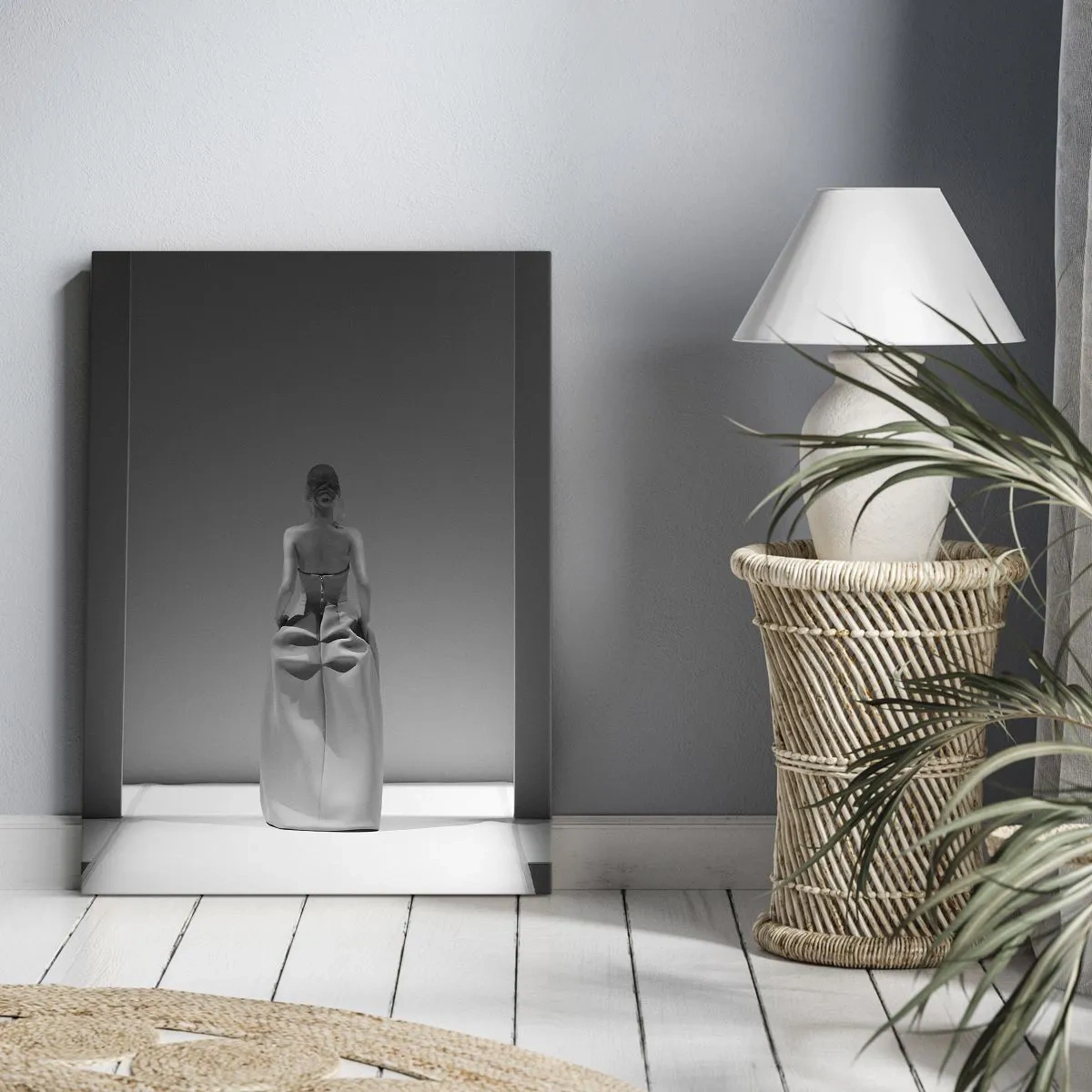 Obraz na plátne - Rafinovaná jednoduchosť - 65x120 cm