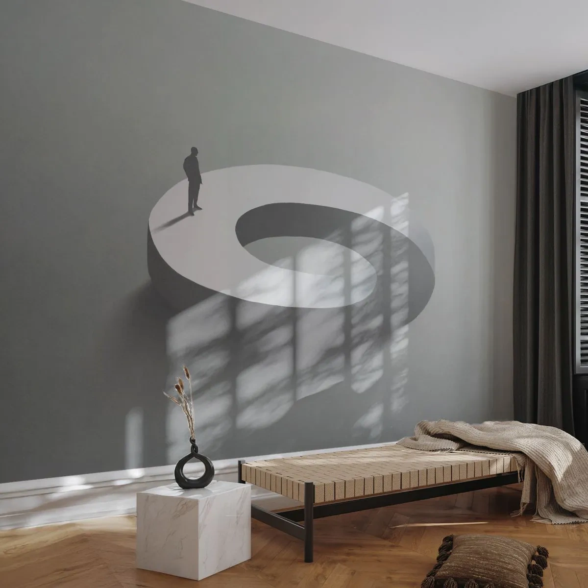 Fototapeta Premium Canvas - To pochopíš - Muž, 3D, Podnikateľ - 250x175 cm