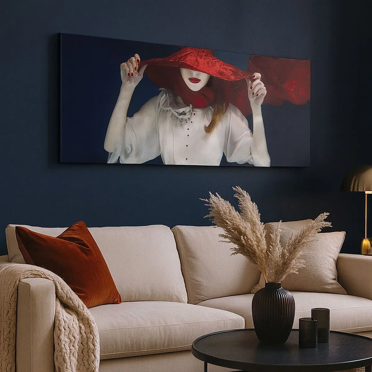 Obraz na plátne - Divoženka - 100x40 cm