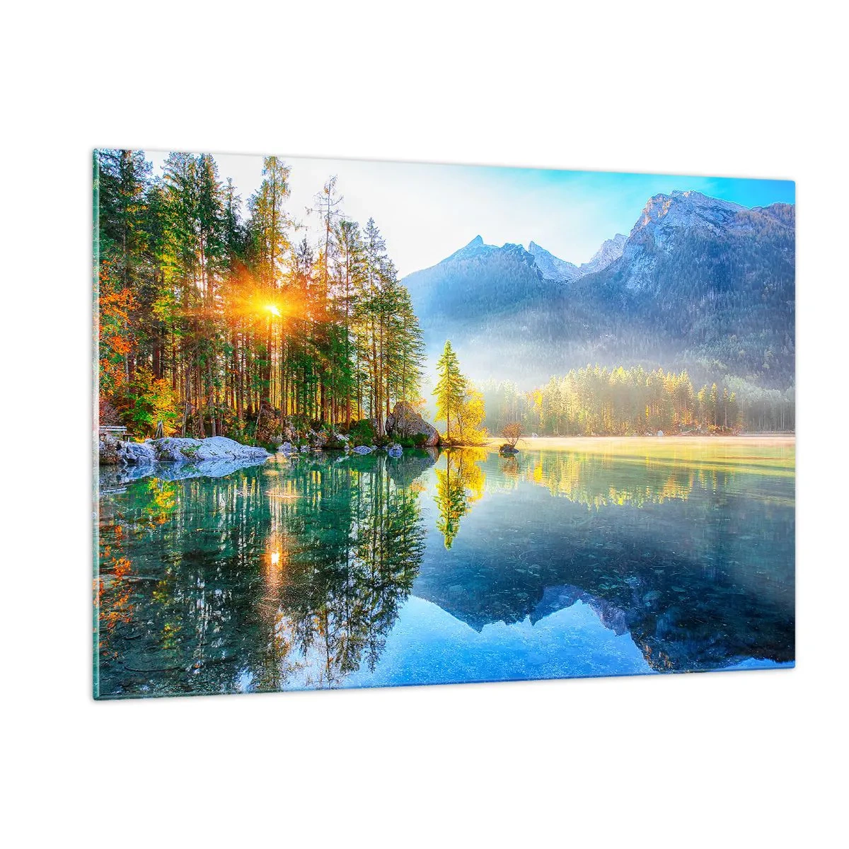 Obraz na skle - Majestát a sladkosť - 120x80 cm